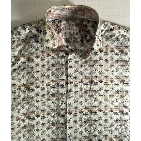 7 Downie St. Couture men's casual button-up shirt in a size 8 - Picture 11 of 16